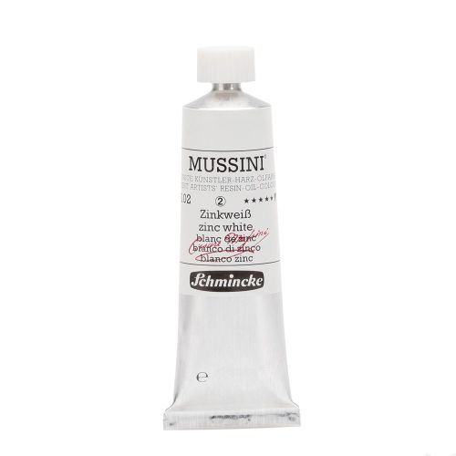 Schmincke Mussini Zinc White Oil Paint 150 Ml Schmincke Mussini Zinc White Oil Paint 150 Ml